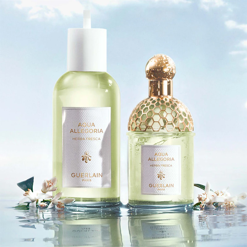 GUERLAIN Aqua Allegoria Herba Fresca Eau de Toilette frasco recarregável para mulheres