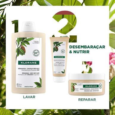 Klorane Cupuaçu Regeneráló Nagyon Száraz Hajbalzsam 200ml