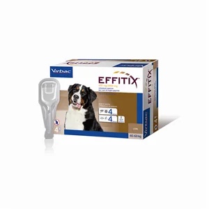 VIRBAC Effitix Spoton Xlarge (40-60 kg) 4 pipettes