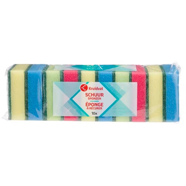 Kruidvat šveitimo kempinės<br>10 vnt.