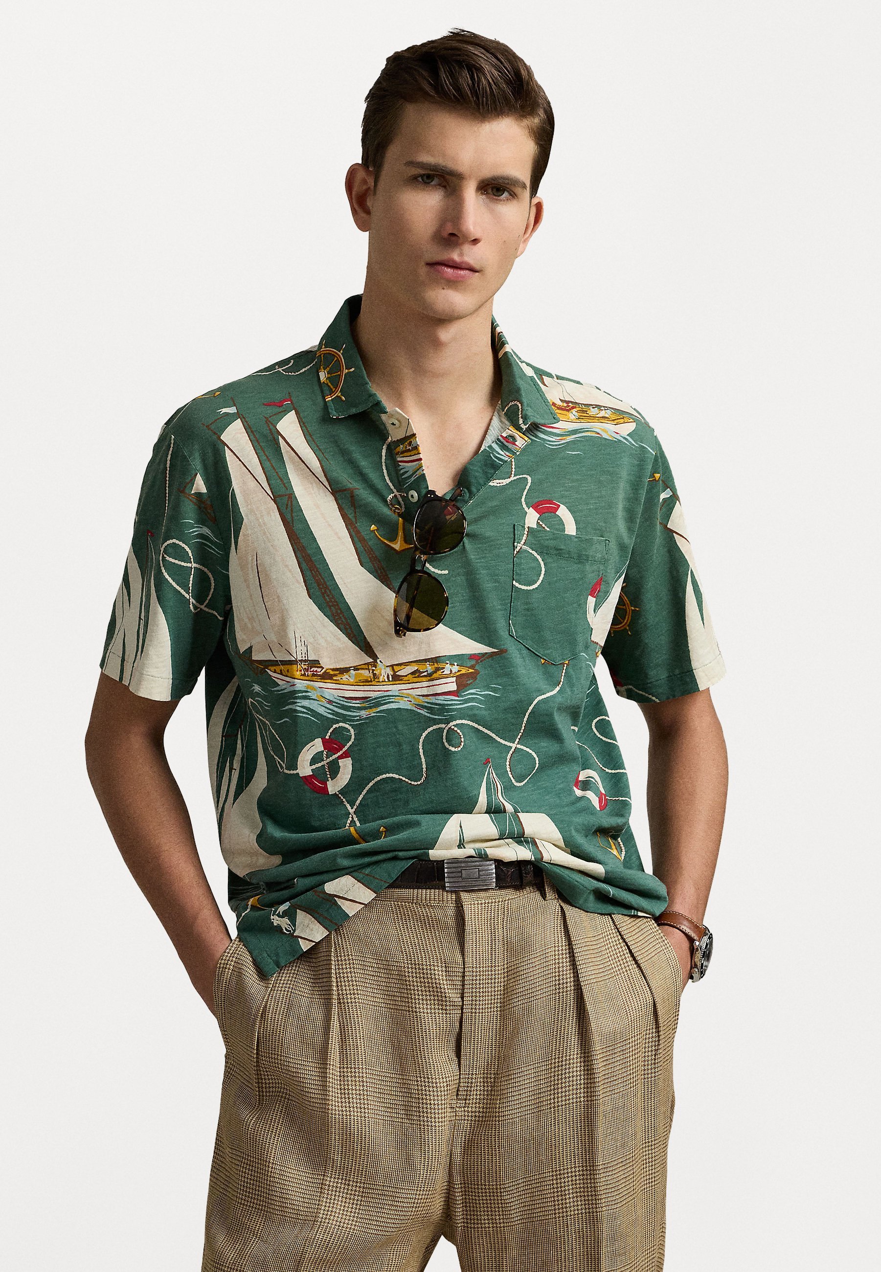 Polo Ralph Lauren poloshirt met korte mouwen - Poloshirt - helm anchors