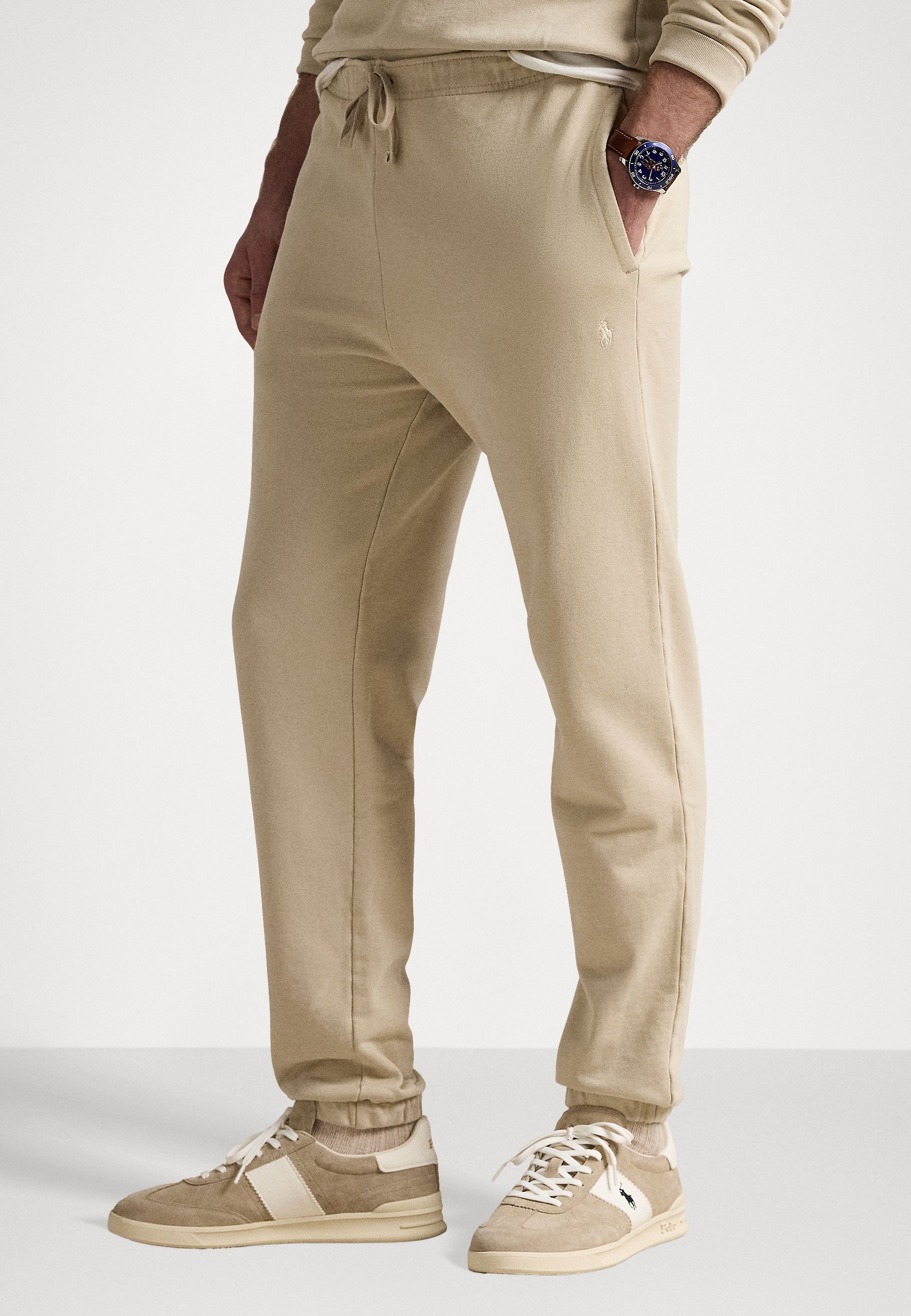 Pantalon de survêtement Polo Ralph Lauren LOOPBACK - Bas de survêtement - Gris grès