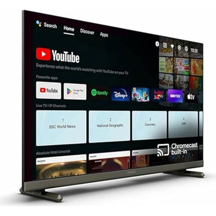 Televisor - PHILIPS - 32HFL4518/12 - HD de 32 pulgadas - Smart TV - Wi-Fi integrado
