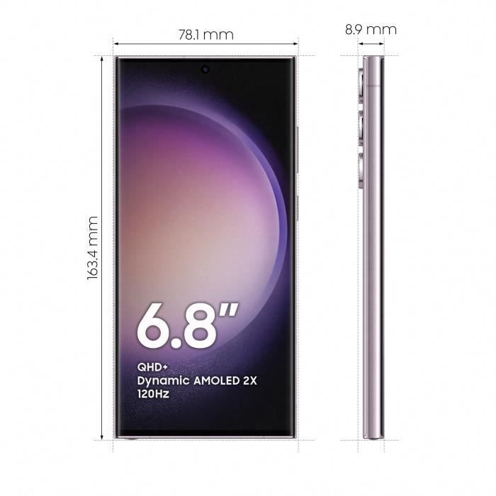 SAMSUNG Galaxy S23 Ultra 256GB Lavanda