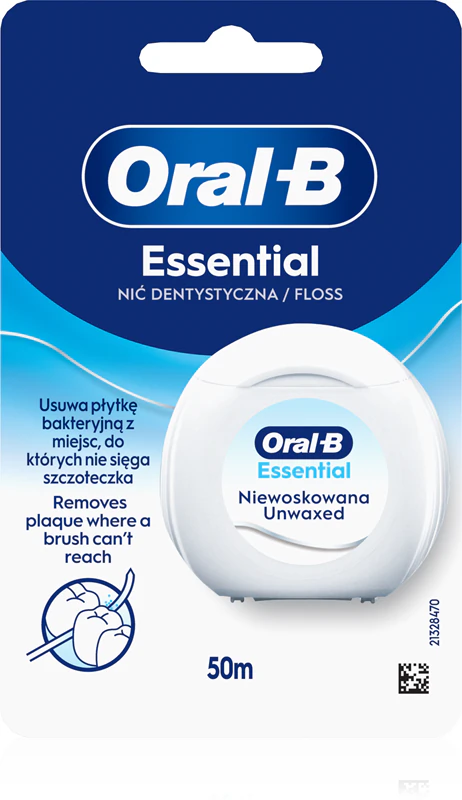Nevoskovaná dentálna niť Oral-B Essential Floss