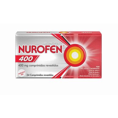 Nurofen Ibuprofen Tabletter 400 mg 24 tabletter