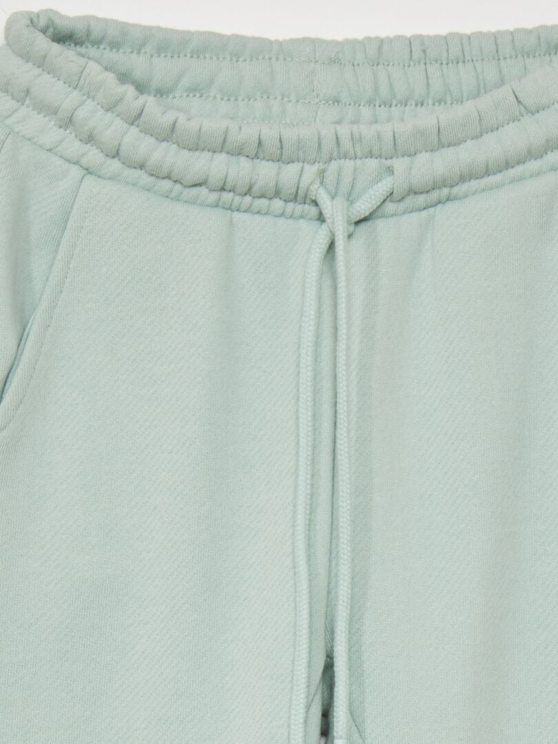 Franse badstof joggingbroek - blauw