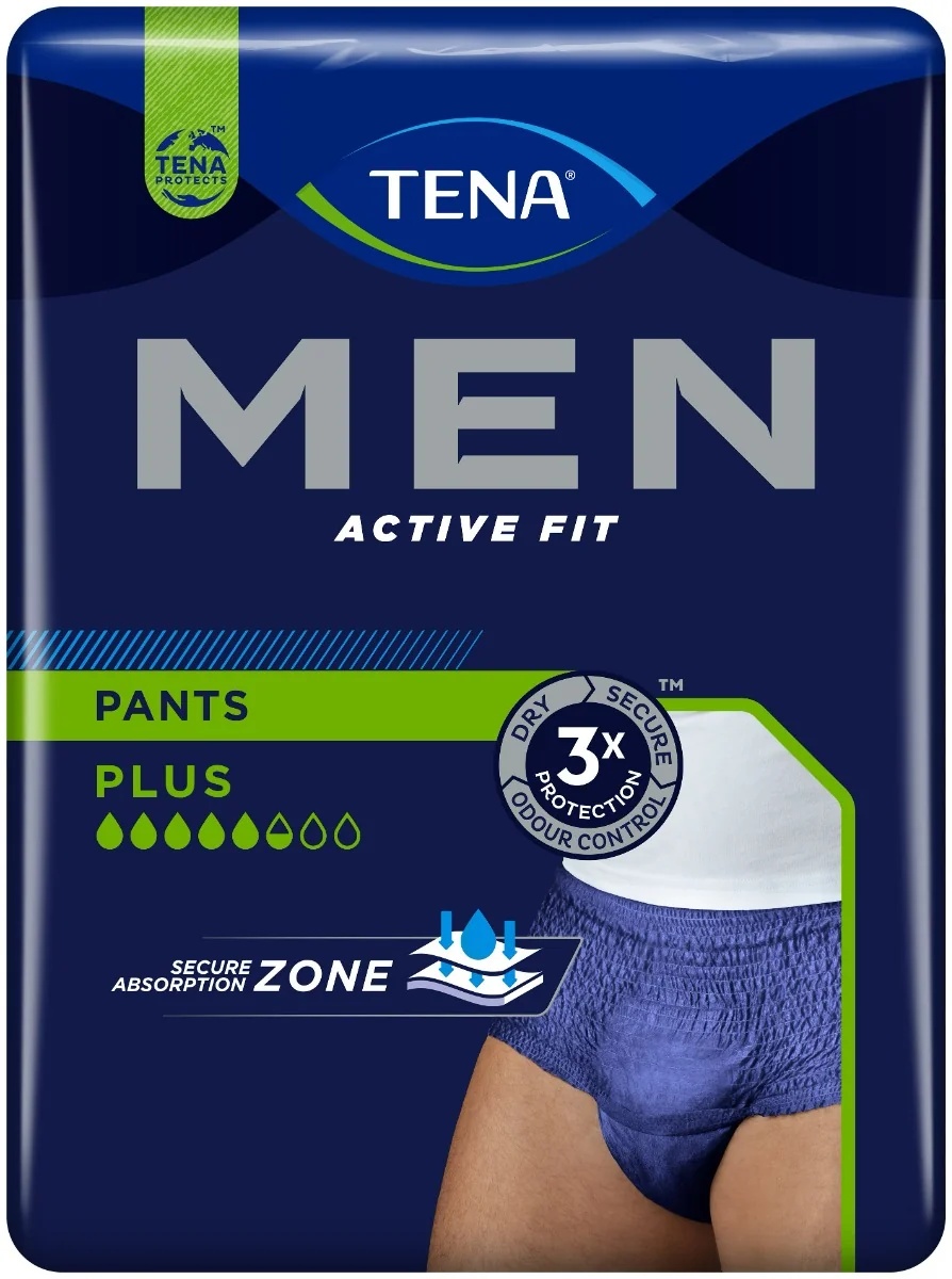 TENA Tena Men Active Fit L/XL 8 Stück saugfähige Boxershorts