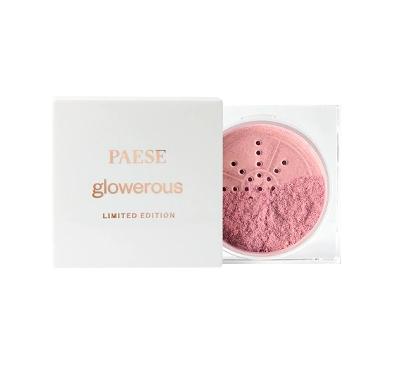 Paese Glowerous sypki rozświetlacz do twarzy 01 Rose 5 g