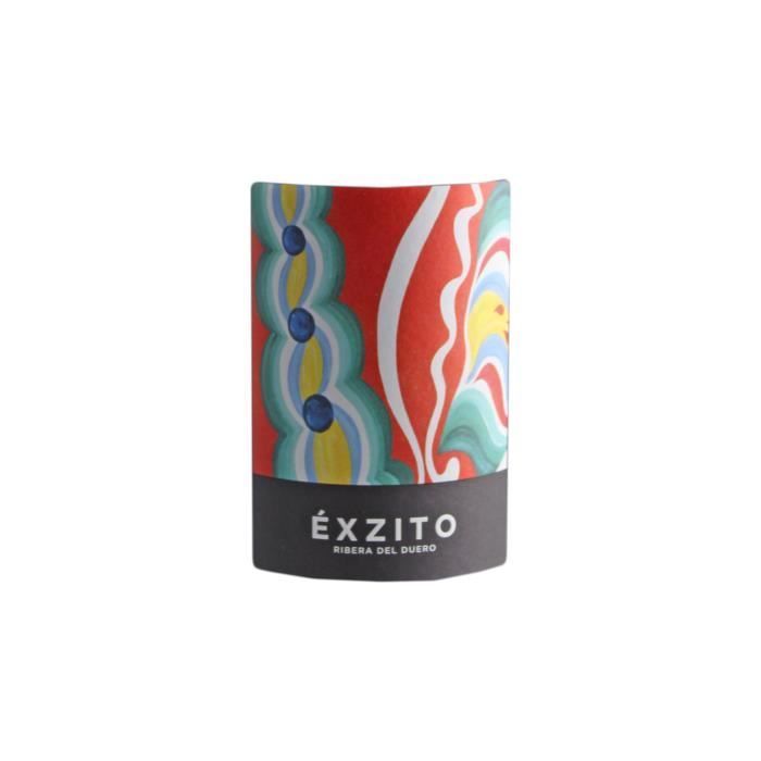 Ribera-Del-Duero Exzito Rouge 2017 - Lot de 6x75cl - Pico Cuardo - Vin AOC Rouge - Origine Espagne - Cépage Tempranillo