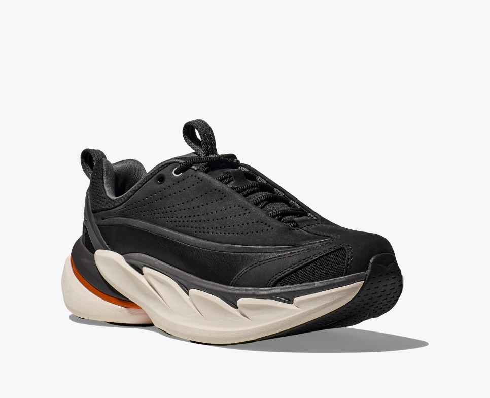 HOKA Elevon X Black/Outer Orbit