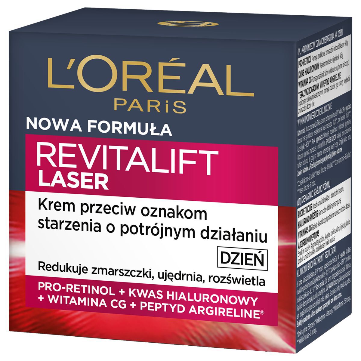 L'Oreal Paris Dnevna krema protiv starenja 50ml Revitalift Laser x3