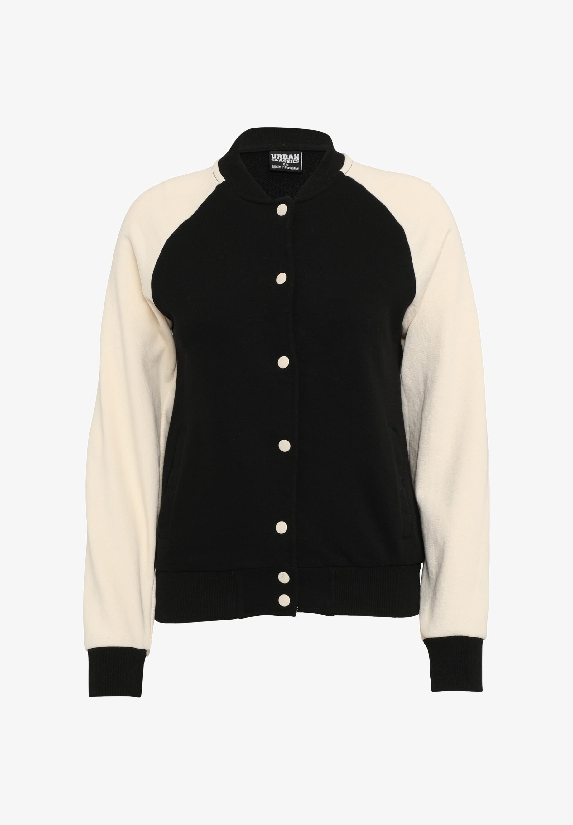 Urban Classics Lichte jas - zwart wit zand