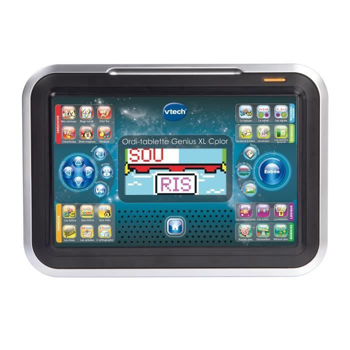 VTECH - Genius XL Color - Kids Tablet Computer - Black
