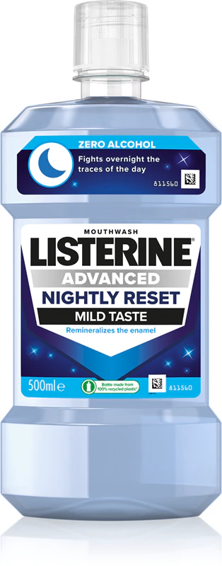 Listerine Advanced Nightly Reset Remineralisierende Mundspülung