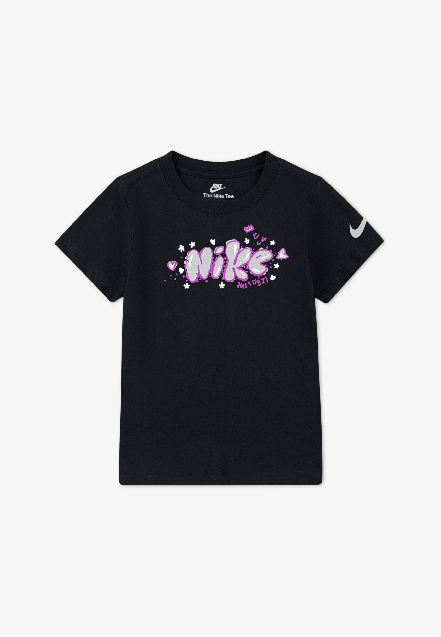 T-shirt Nike Sportswear RINGLET - Imprimé - Noir