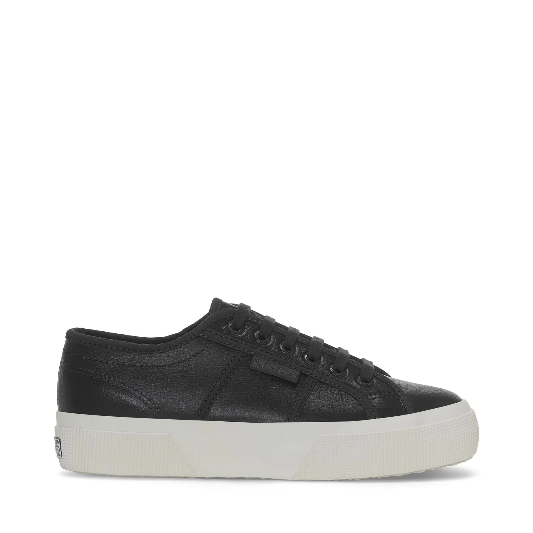 2740 PLATFORM TUMBLED LEATHER-BLACK BRISTOL-FAVORIO