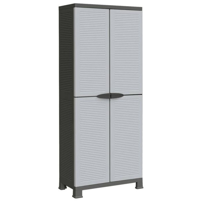 vidaXL Kunststoffschrank 68x39x171,5 cm 337902