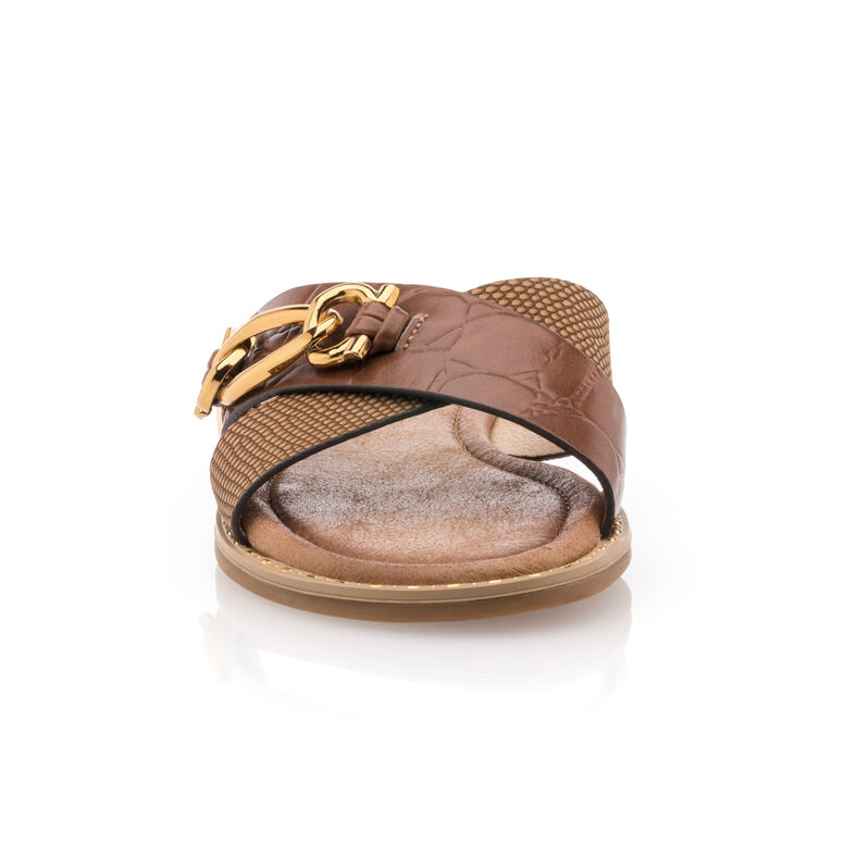 Women's Brown Mules/Clogs