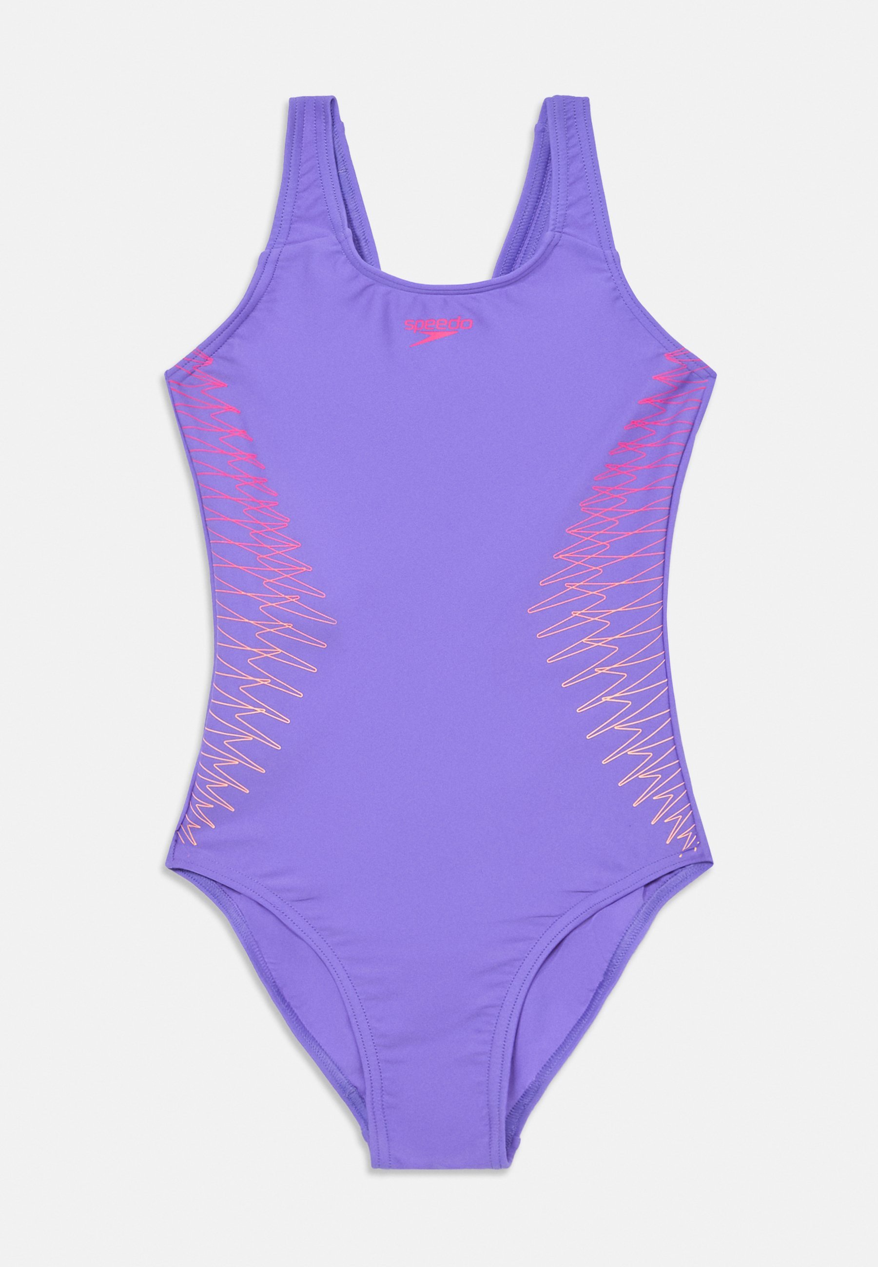 Costume da bagno Speedo GIRLS PLACMEMENT MUSCLEBACK - indigo glow