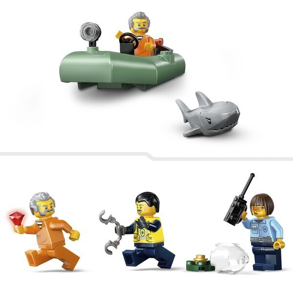 LEGO City 60456 Policijas laivas pakaļdzīšanās