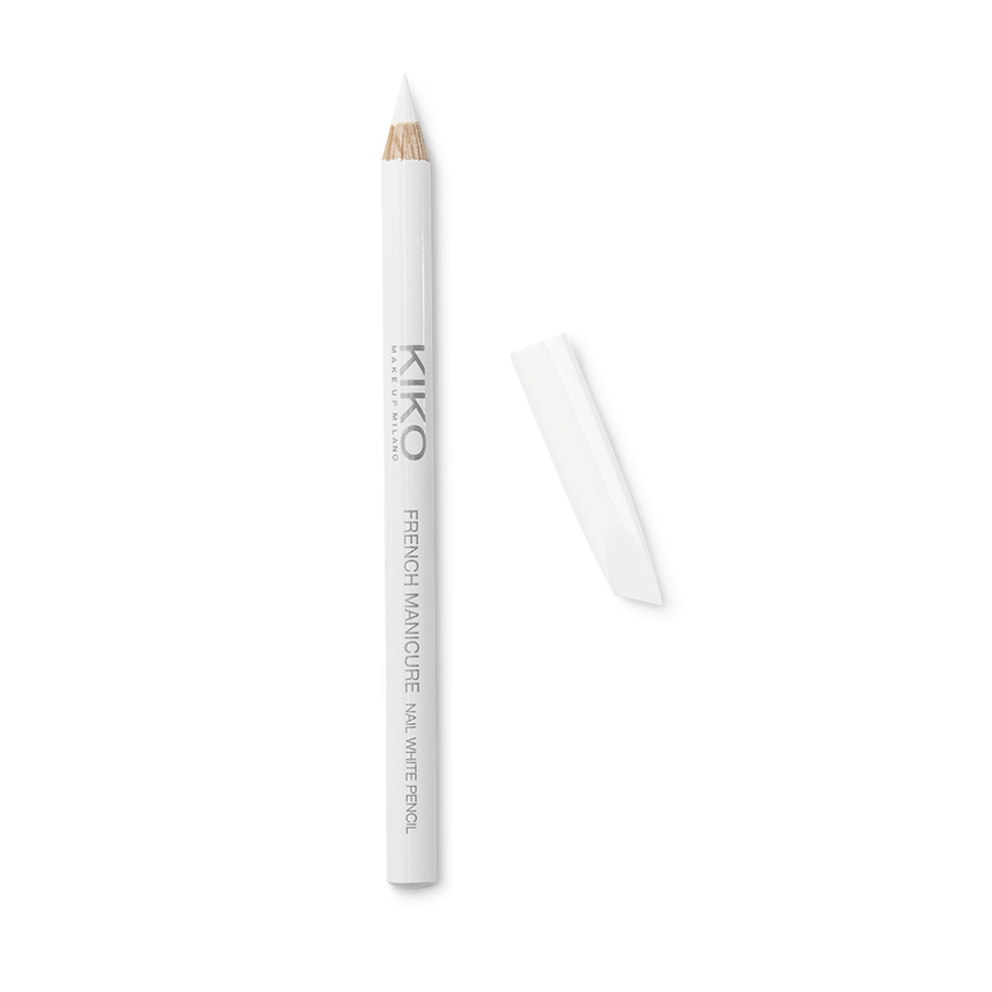 Französische Maniküre mit weißem Stift