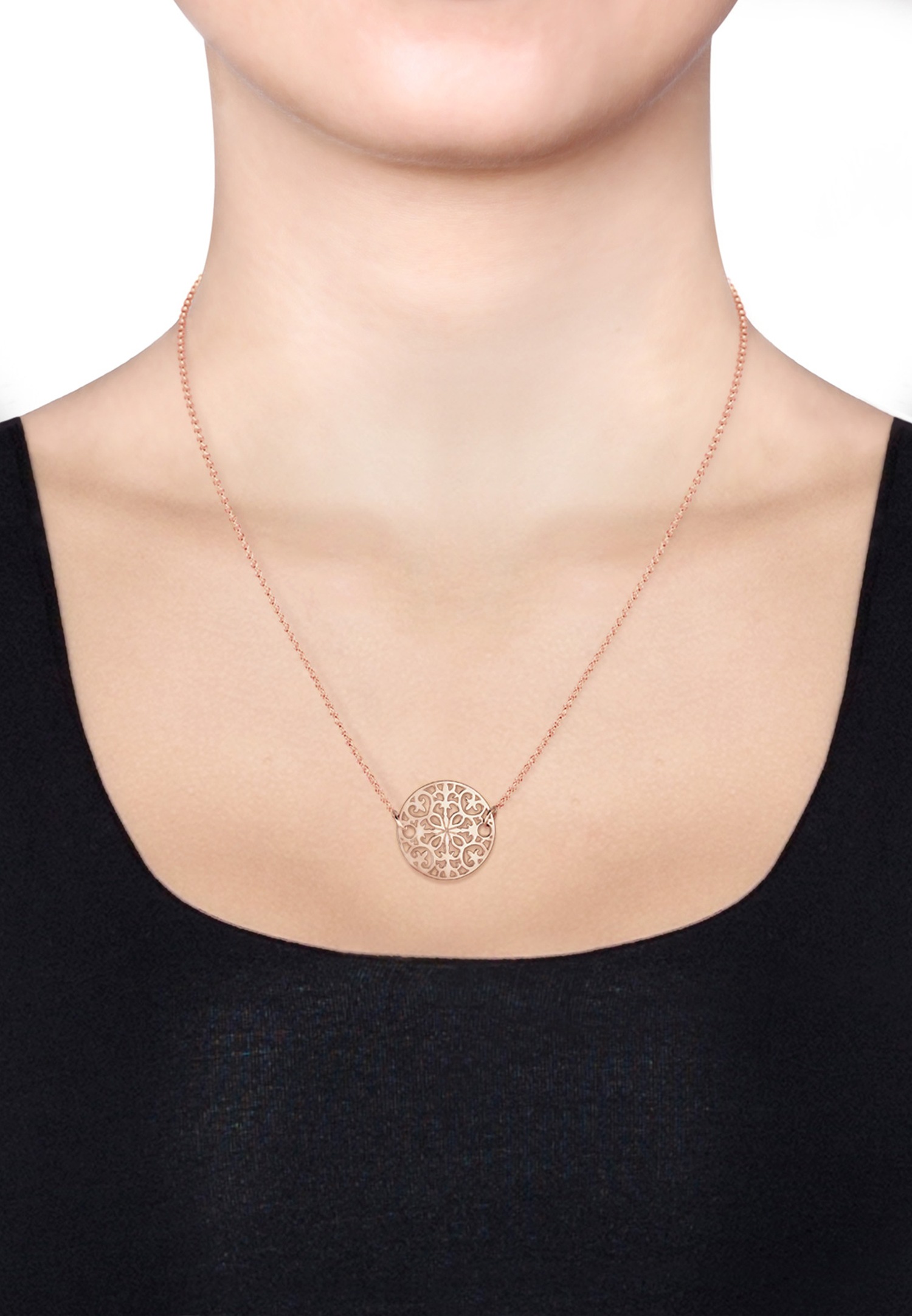 Elli Femme Pendentif Moderne Boho en Argent Sterling 925