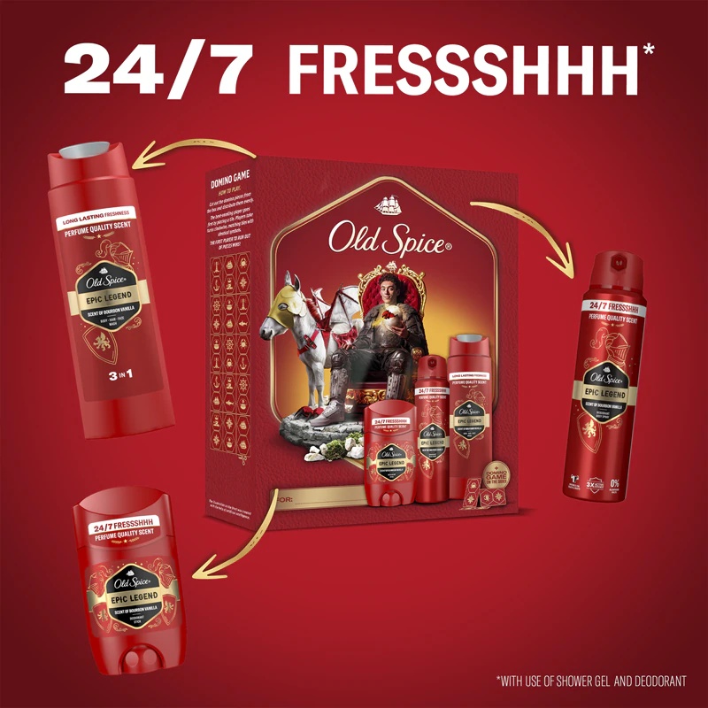 Old Spice Epic Legend Knight dāvanu komplekts vīriešiem