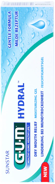 Hydratačný gél GUM Hydral na zuby, jazyk a ďasná