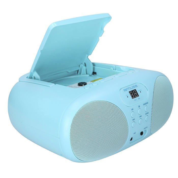 Radio CD - Muse - MD-203 KB - Portable - FM - Lecteur CD avec répétition