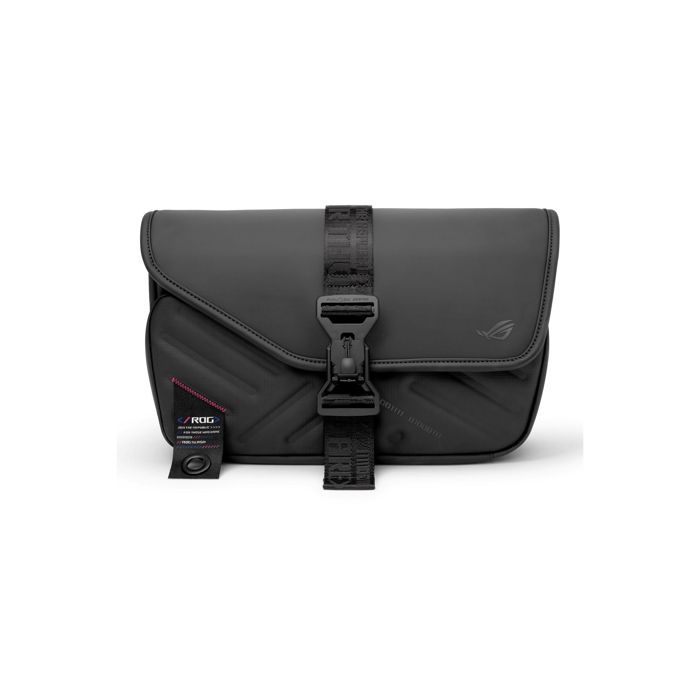 Sac Bandoulière - ASUS - ROG Slash 4.0 - Compatible ROG Ally - Polyester déperlant - Boucle Fidlock