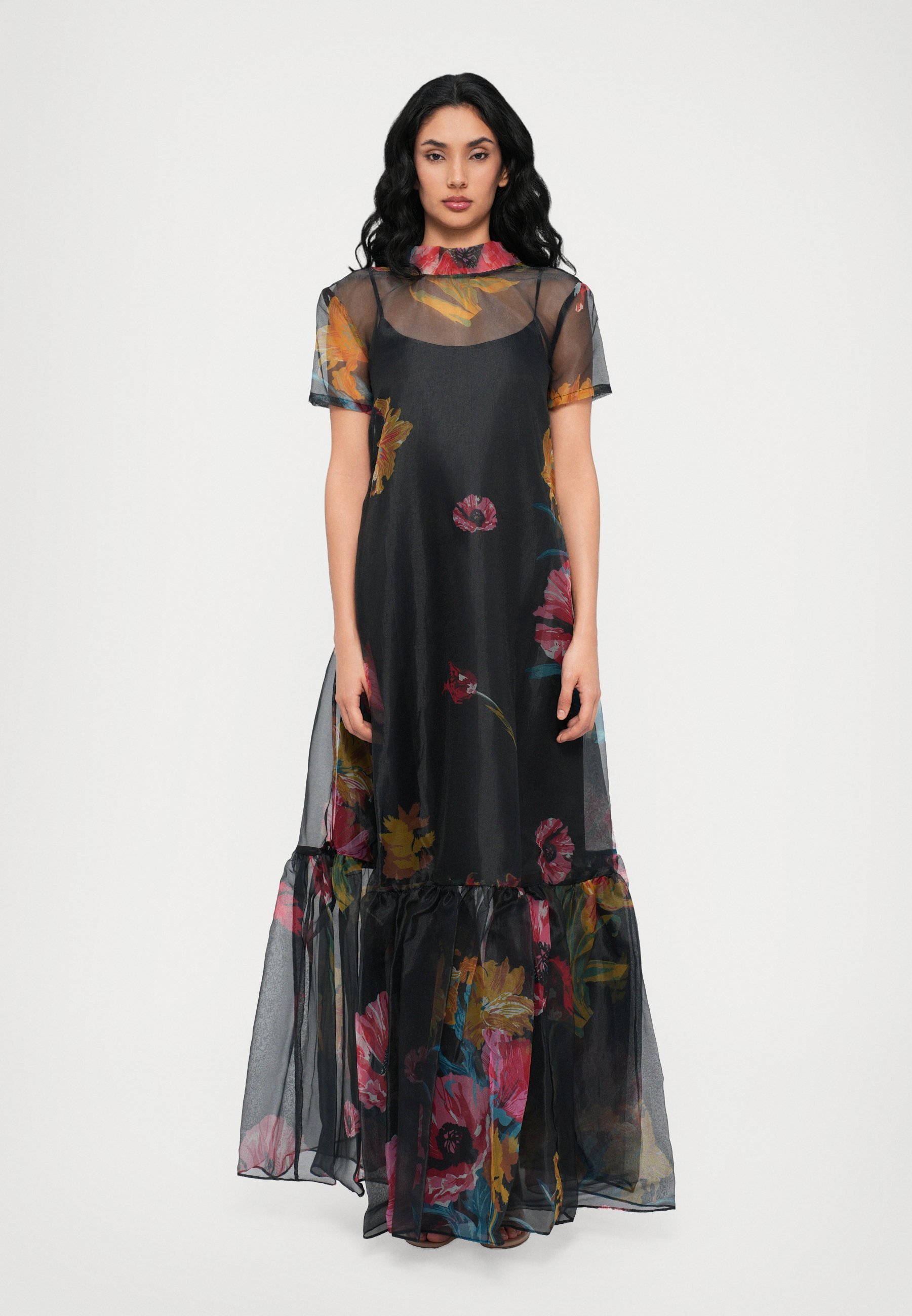 STAUD CALLUNA JURK - Maxi-jurk - zwart
