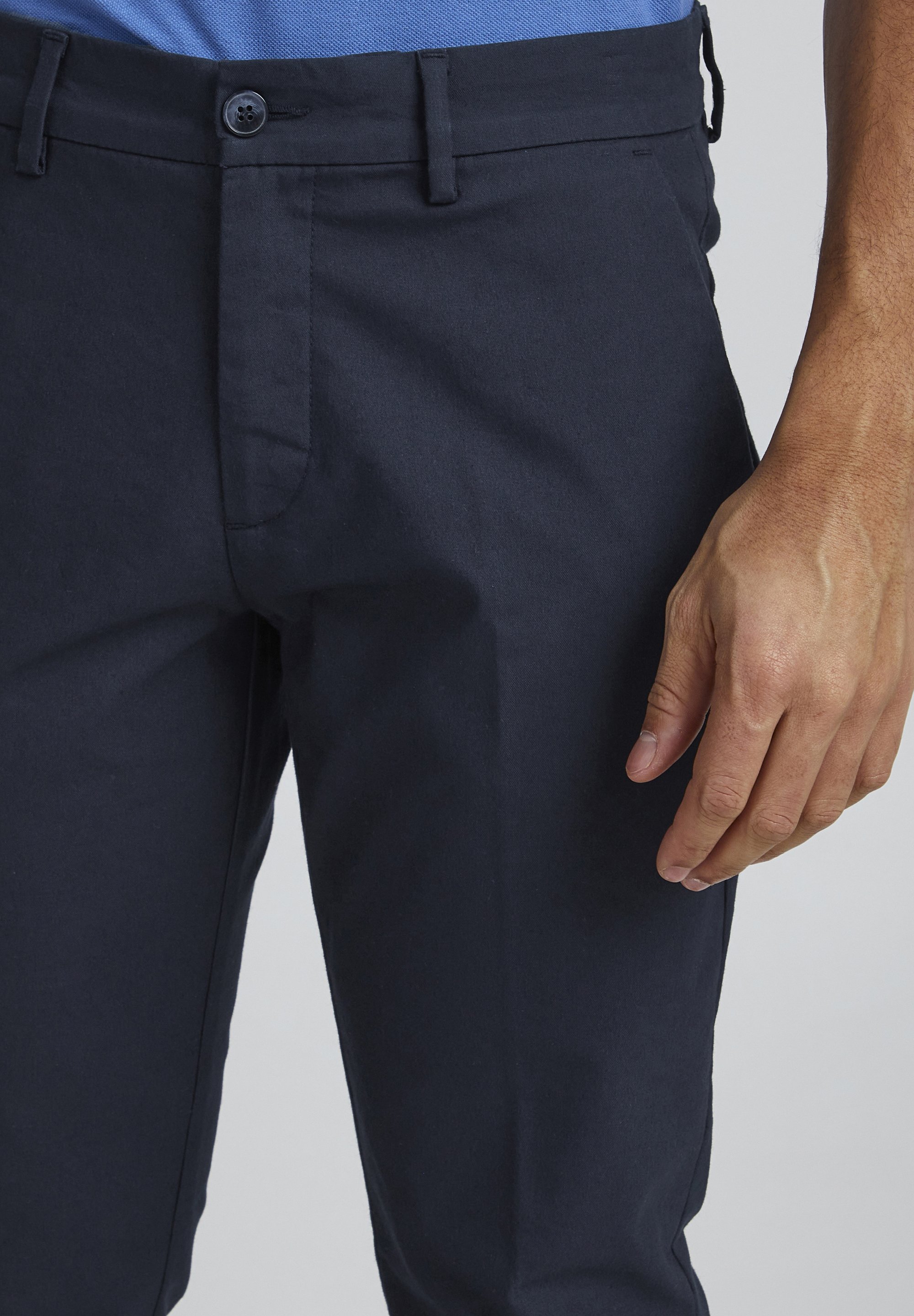 Casual Friday CFPHILIP SLIM FIT - Chino's - marineblauwe blazer