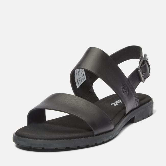 Sandalo a Doppia Fascia Chicago Riverside da                Donna in colore nero