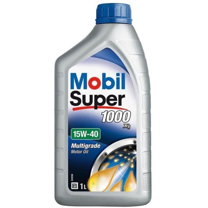 MOBIL Öladditiv SUPER 1000 X1 - Mineralöl / 15W40 / 1L