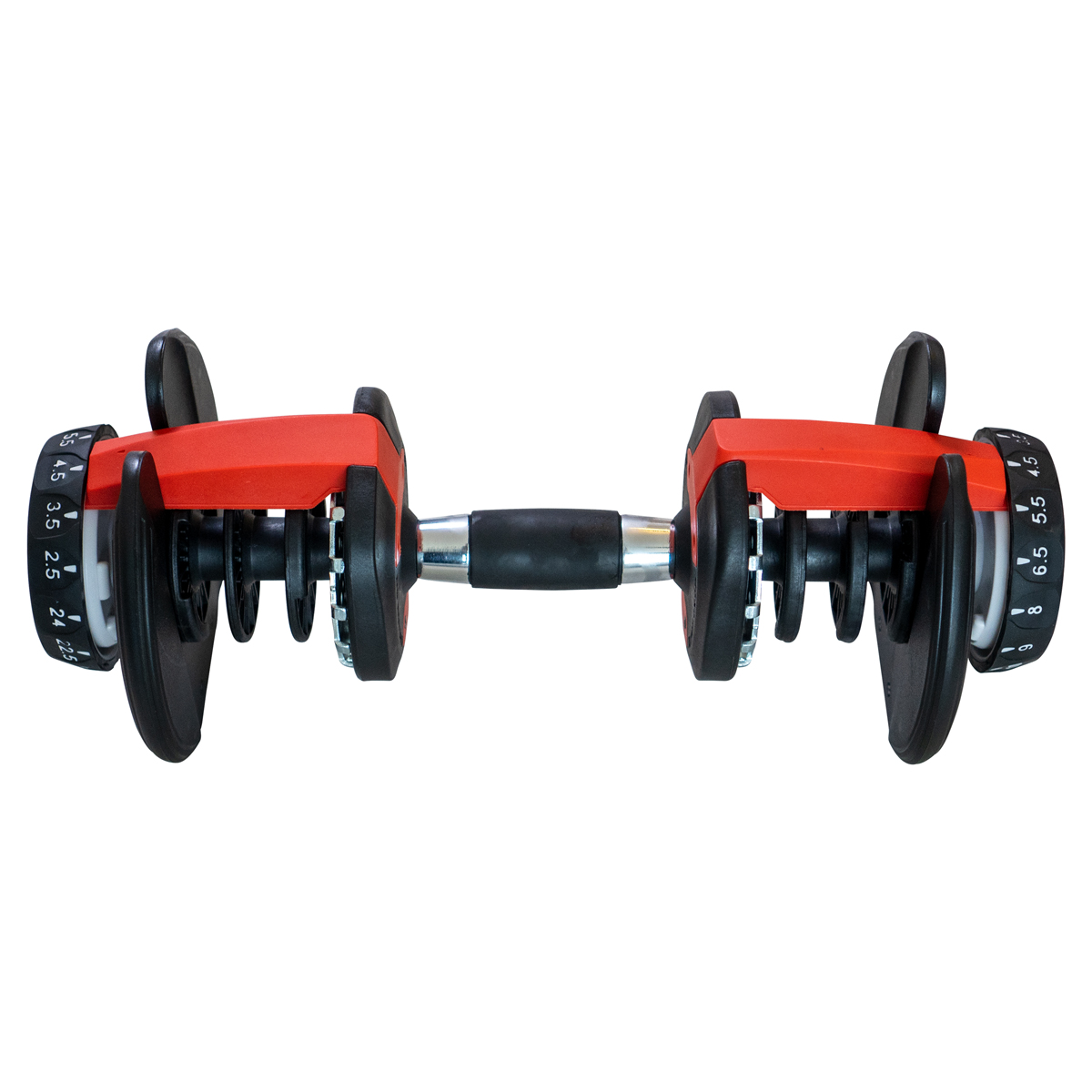 Gladiatorfit snel verstelbare PVC-halter van 2 tot 24 kg