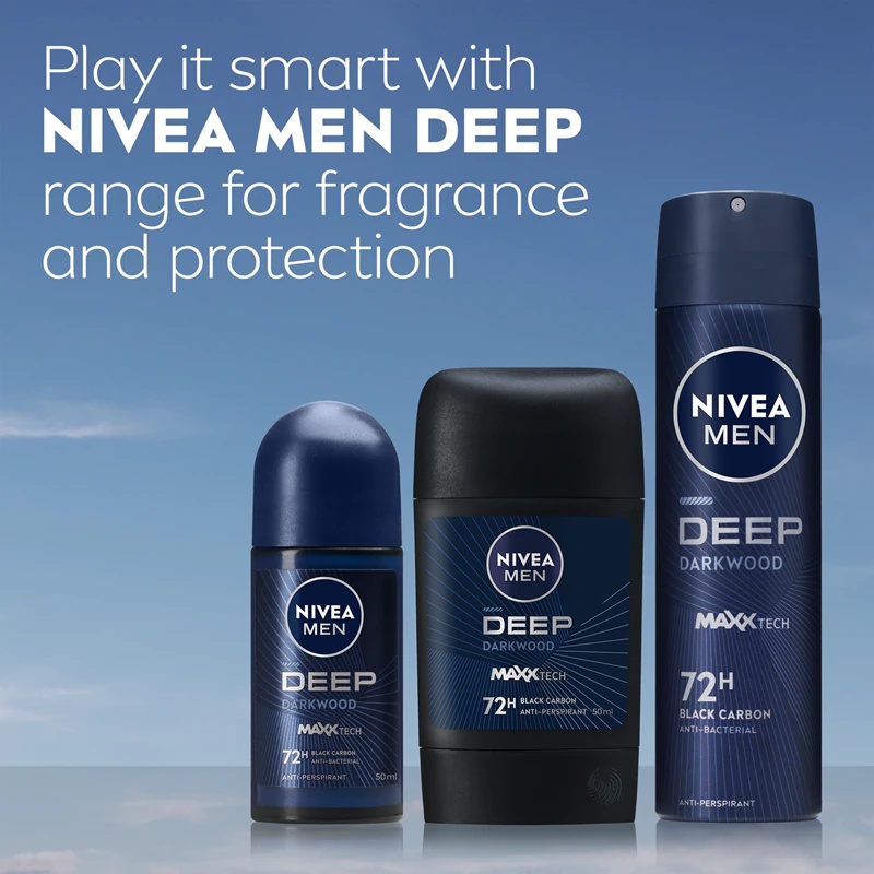 NIVEA MEN Deep антиперспирант спреј за мушкарце