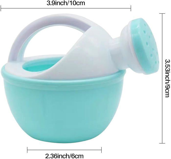 Regadera infantil, regadera de jardinería, regadera para niños, regadera para el baño, regadera