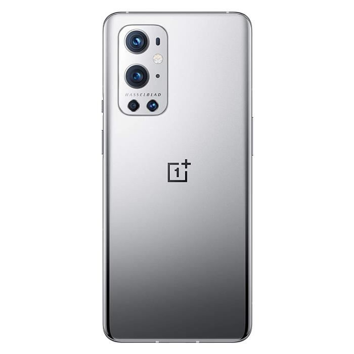 OnePlus 9 Pro 5G-telefon 8 GB 128 GB Silver Snapdragon 888 6,7 tum 120 Hz adaptiv Hasselblad 50 MP-kamera Snabb trådlös laddning