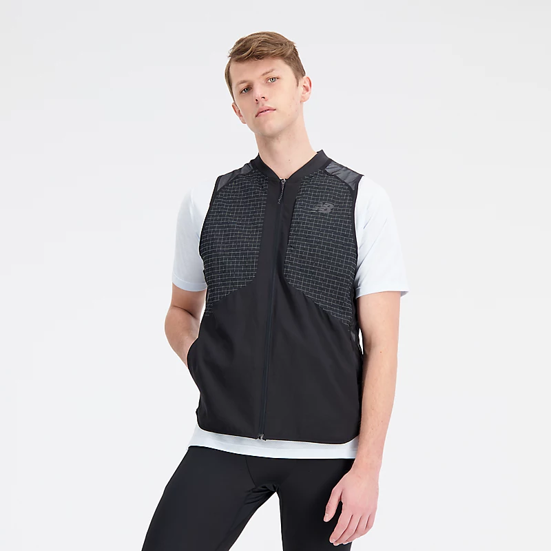 Męska kamizelka Impact Run Luminous Packable – czarna