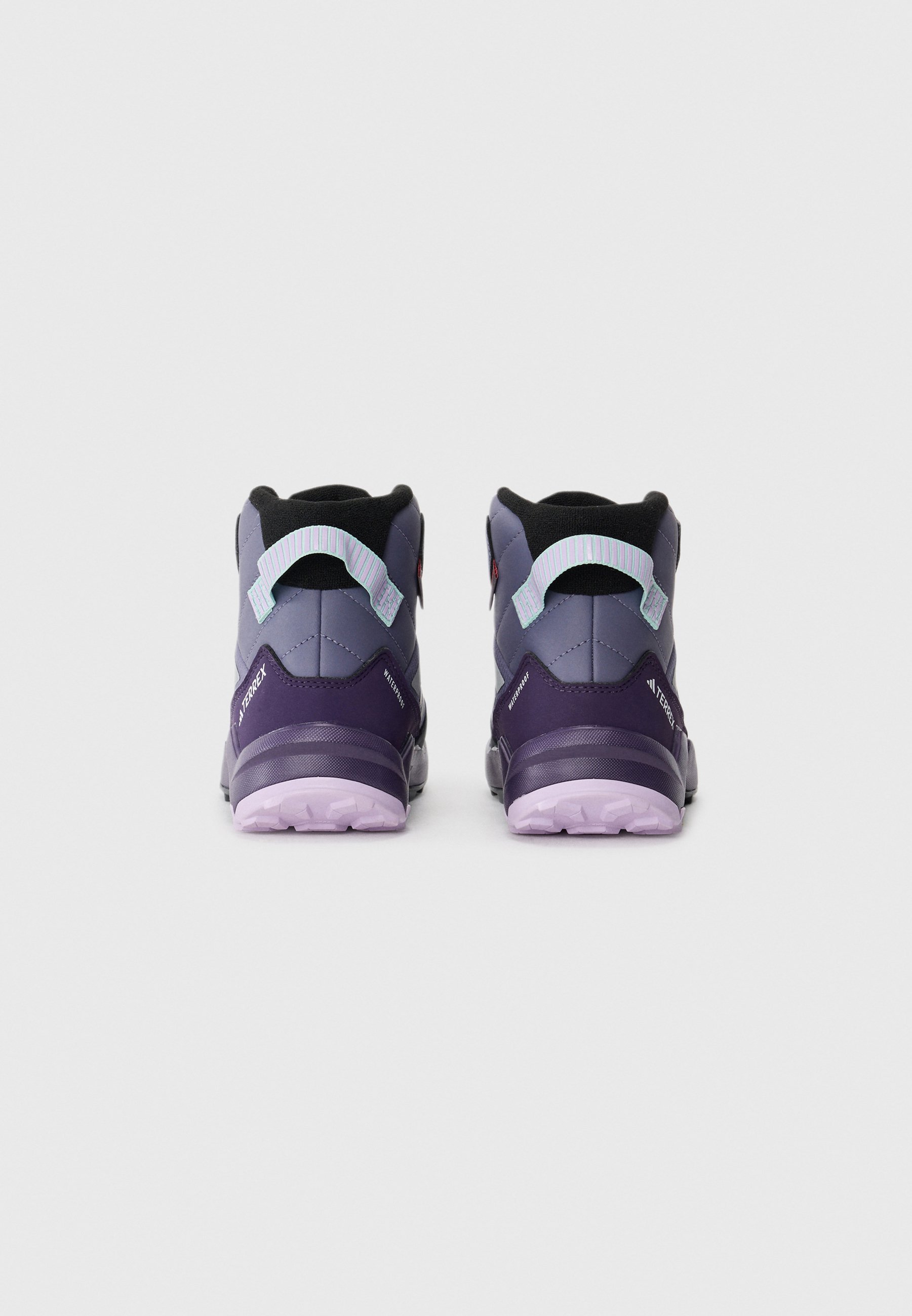 Adidas Terrex UNISEXE - Chaussures de randonnée - d'occasion, violet/argent mat/bleu turquoise scintillant