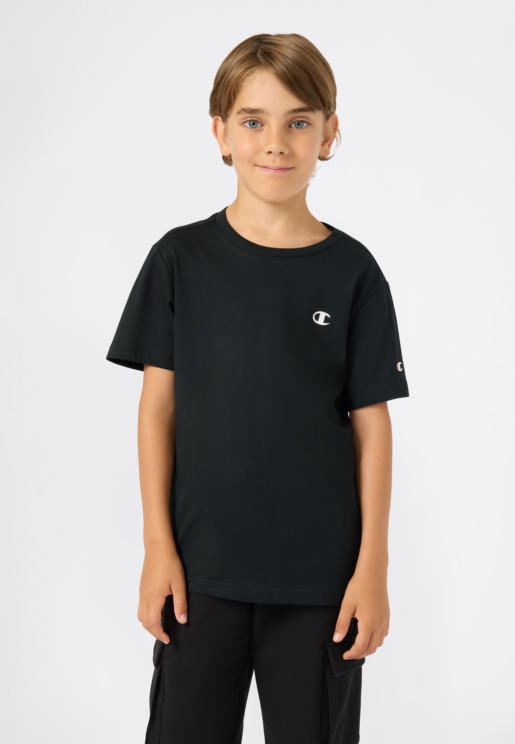 Champion ICONS CREWNECK UNISEX 2-PACK - Basic T-shirt - zwart