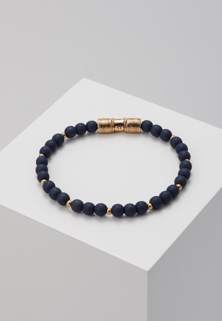 Bracciale Icon Brand con perline a forma di ape - Bracciale - blu navy
