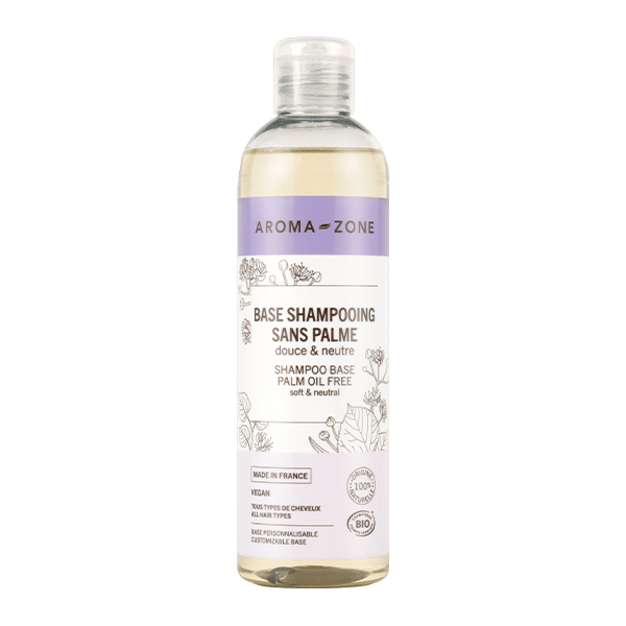 Base shampoing neutre sans palme 250ml