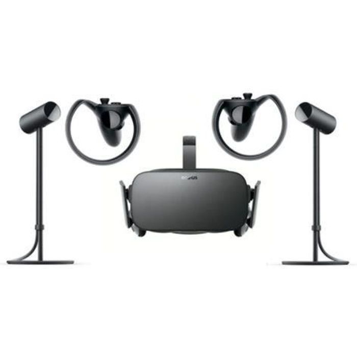 Casque Oculus Rift gaming VR réalité virtuelle avec 2 capteurs 2 manettes avec boite