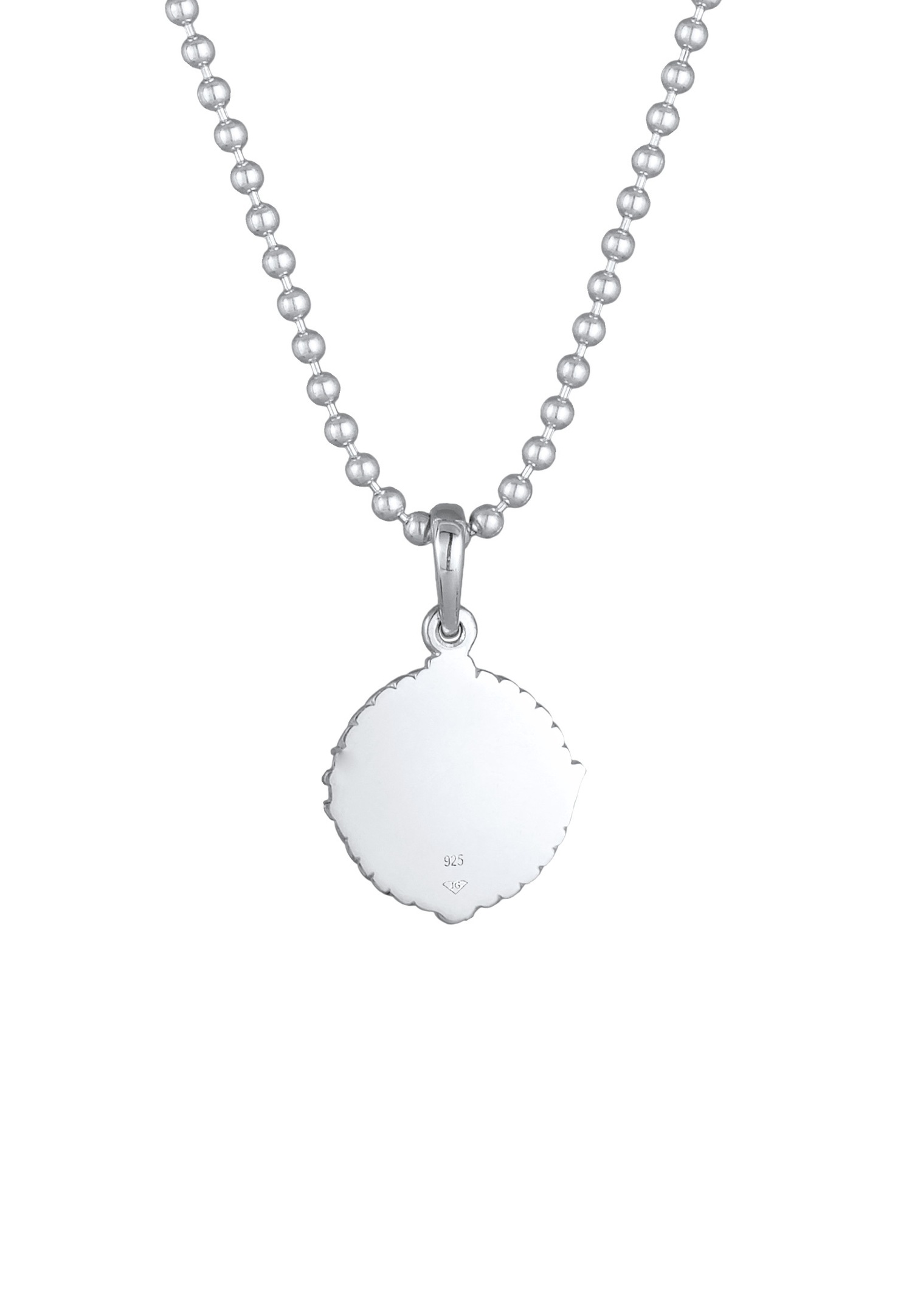 KUZZOI Hommes Pendentif Rose des Vents Boussole Boule en Argent Sterling 925