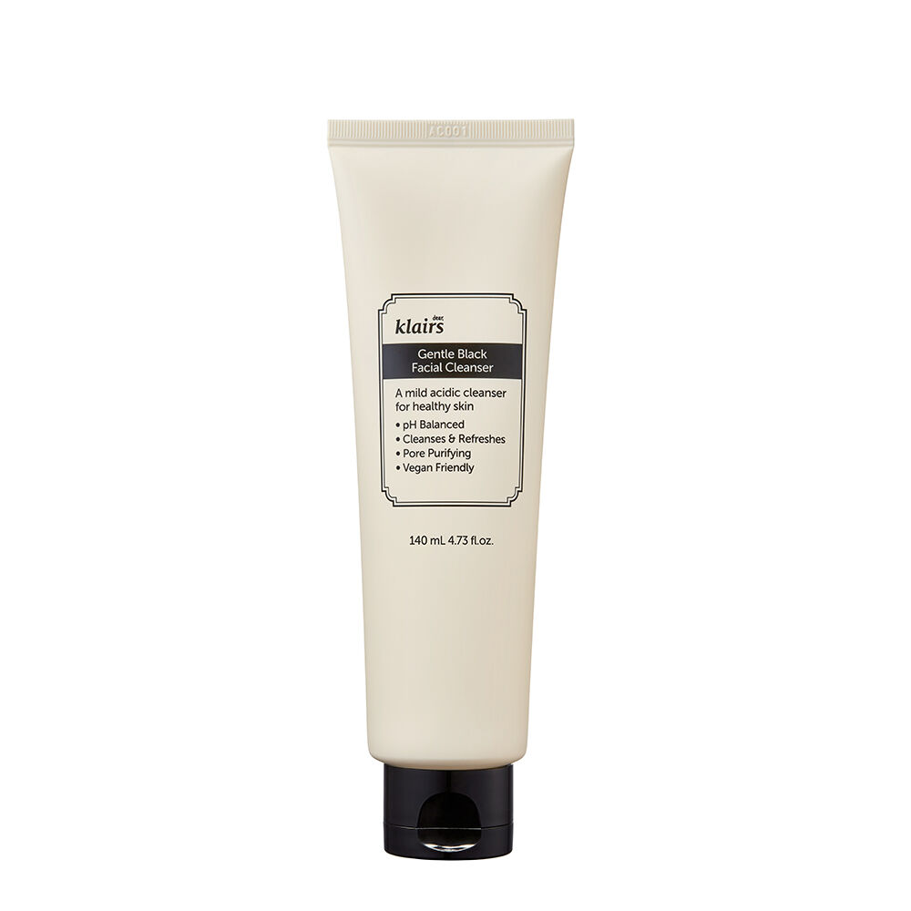 Nettoyant visage doux noir Dear Klairs