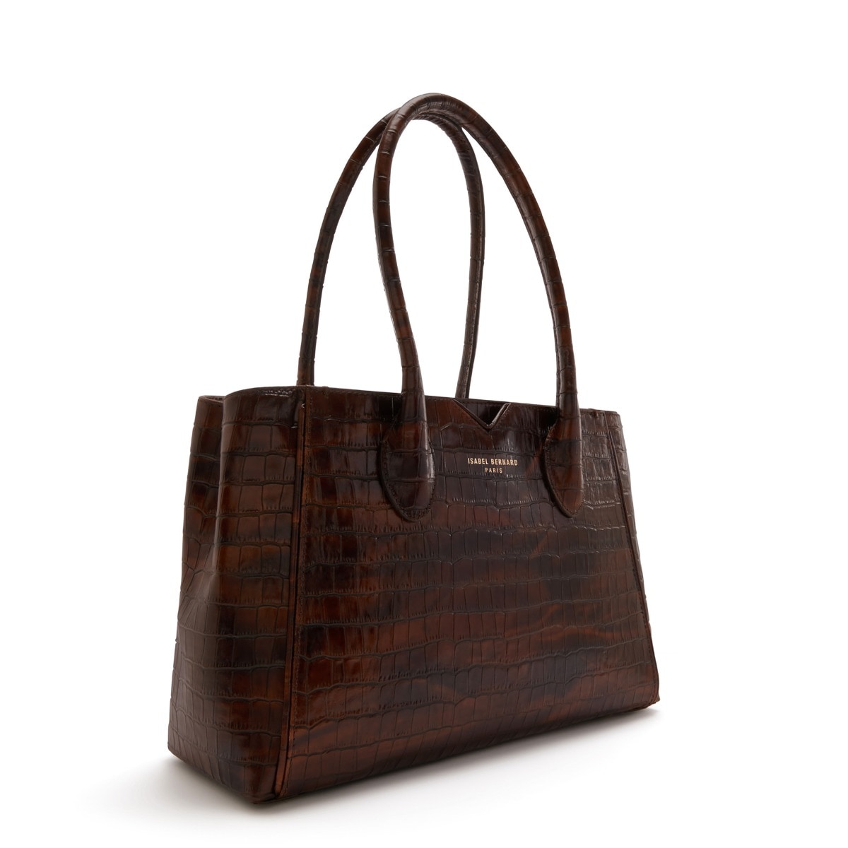 Isabel Bernard handtas Isabel Bernard Honoré Cloe Midi bruin - kalfsleer - IB25082