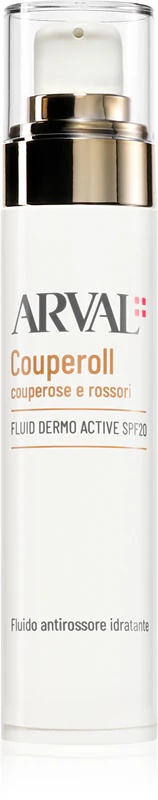 Arval Couperoll Fluid Dermo Active pomirjujoča emulzija SPF 20 za vsakodnevno uporabo