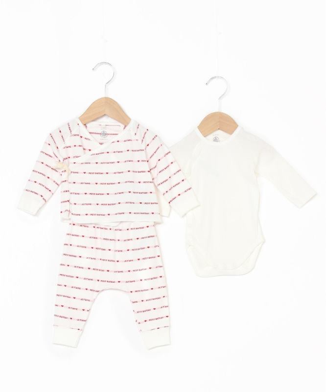 (K) Jacquard 3-delige set